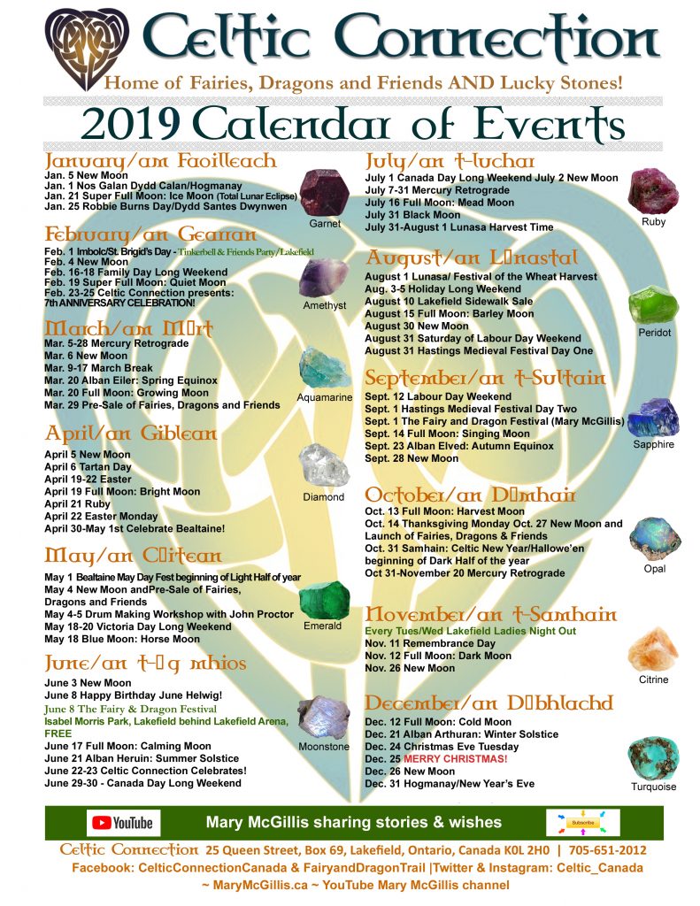 Celtic Connection Calendar 2019